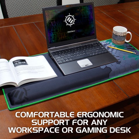 Memory Foam Gaming Mouse Pad Comfort 3D Wrist Rest Rubber Hand wrist rest mouse  Mat Ergonomic